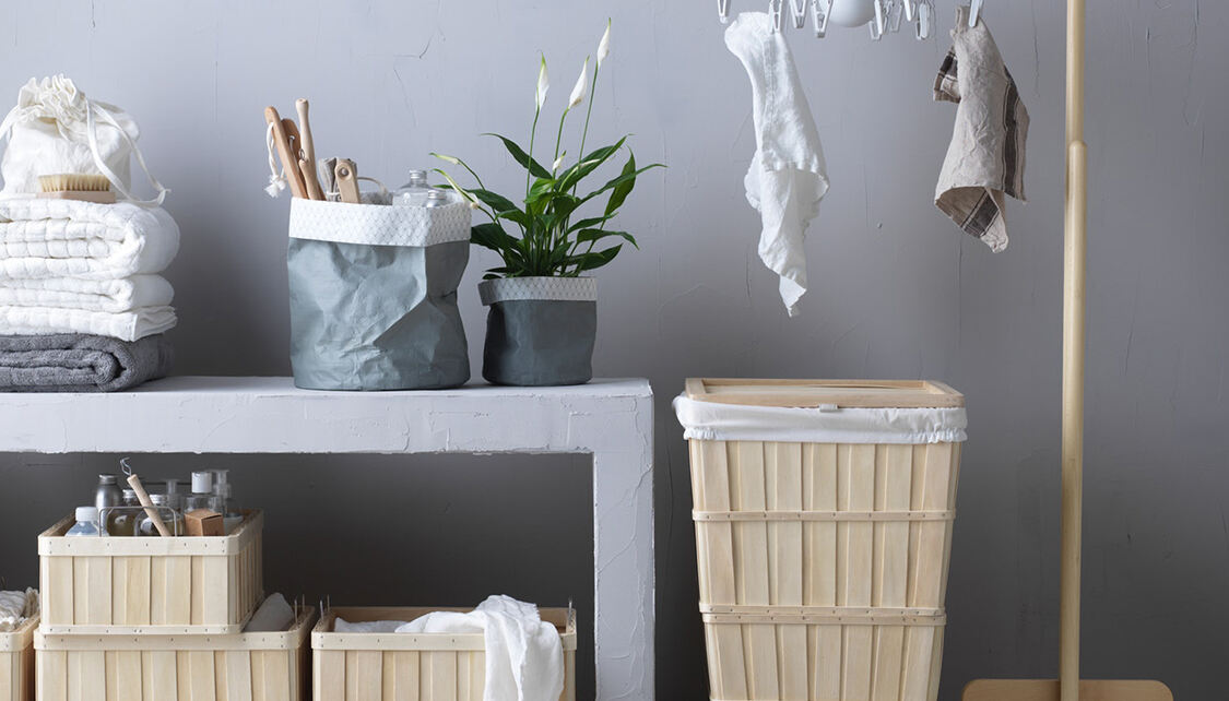 Laundry baskets IKEA